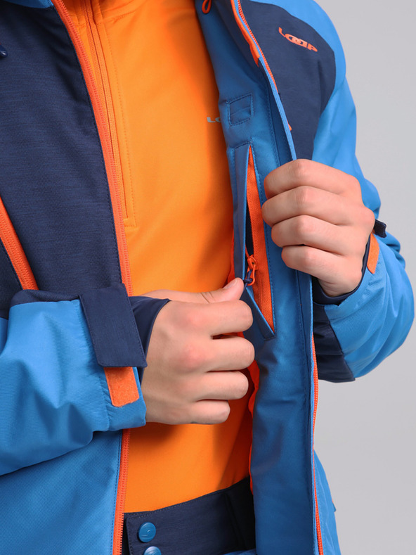 Loap Modrá pánska lyžiarska bunda LOAP Lawur