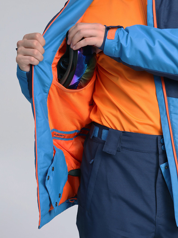 Loap Modrá pánska lyžiarska bunda LOAP Lawur