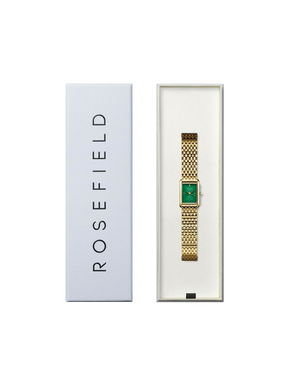 Rosefield Dámske hranaté hodinky Rosefield Heirloom HEGSG-H05
