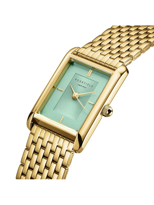 Rosefield Dámske hranaté hodinky Rosefield Heirloom HMGSG-H04