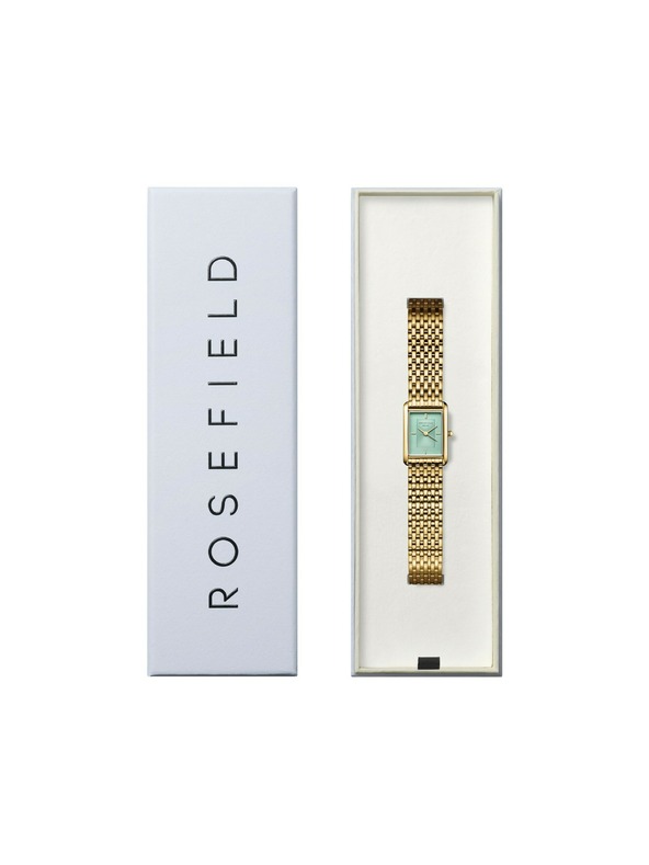Rosefield Dámske hranaté hodinky Rosefield Heirloom HMGSG-H04
