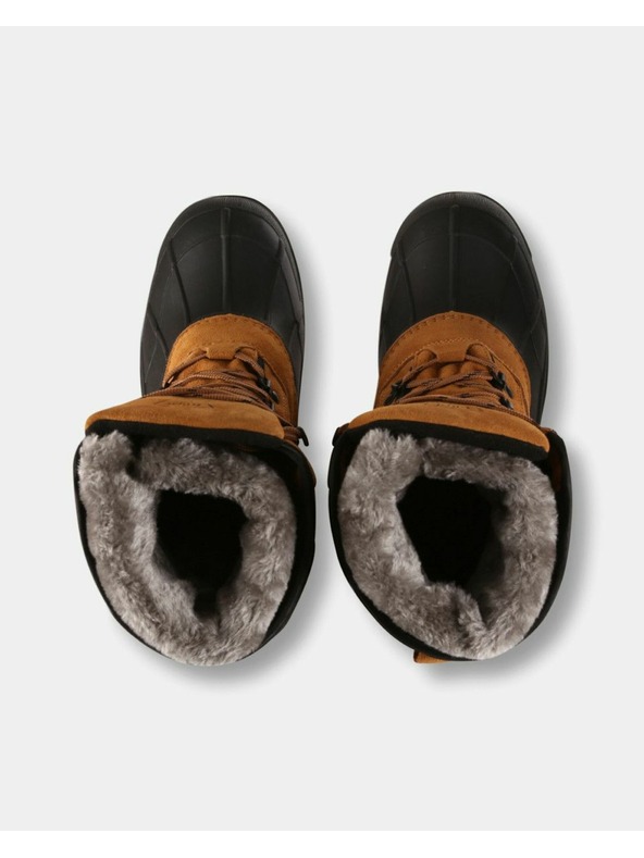 Kilpi Kilpi ANTARTIC HIGH WP-M Hnedé zimné zateplené nepremokavé topánky