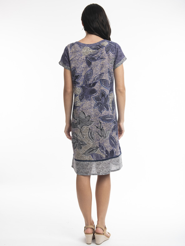 Orientique Fialové dámske šaty Orientique Mersin