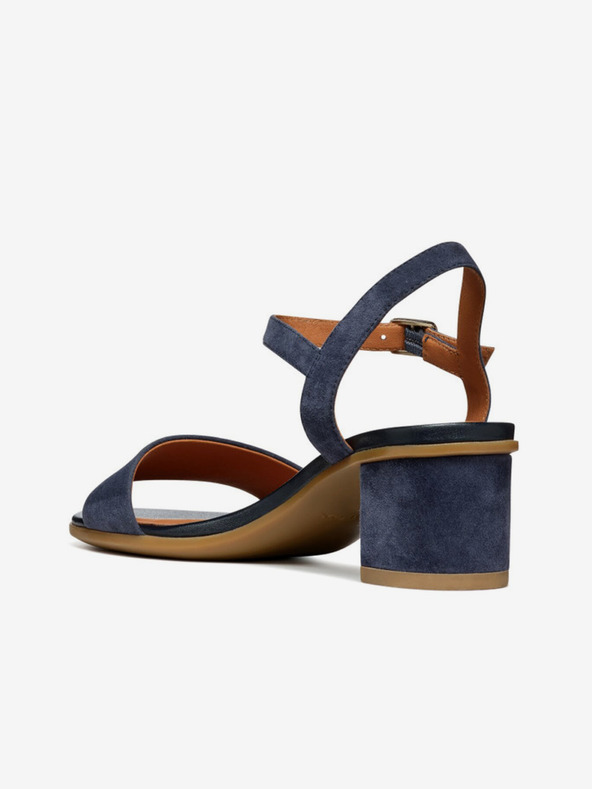 Geox Tmavo modré dámske sandále Geox Aurely 50