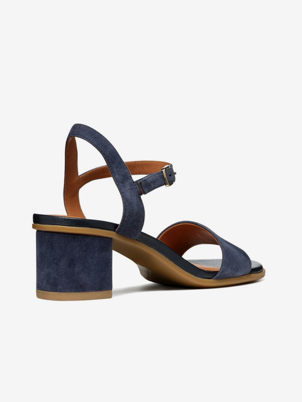 Geox Tmavo modré dámske sandále Geox Aurely 50