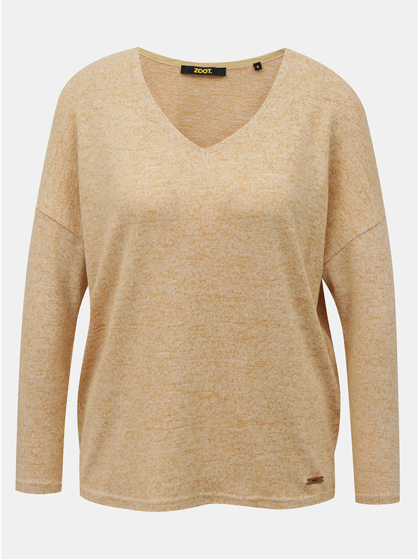 ZOOT.lab Svetlohnedý dámsky sveter ZOOT.lab Adelaide