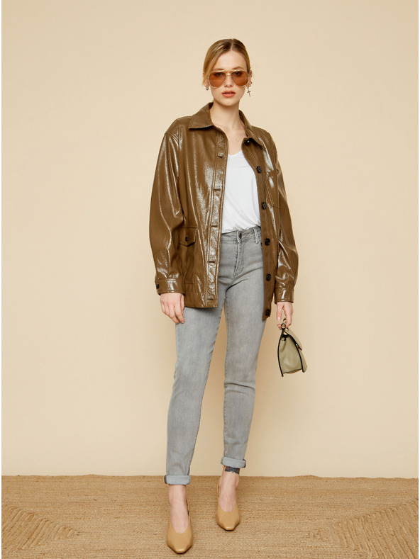 ZOOT.lab Šedé skinny fit džínsy ZOOT.lab Pippa