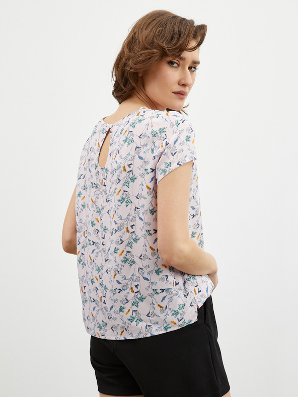 ZOOT.lab Svetloružová kvetinová blúzka ZOOT.lab Berenika