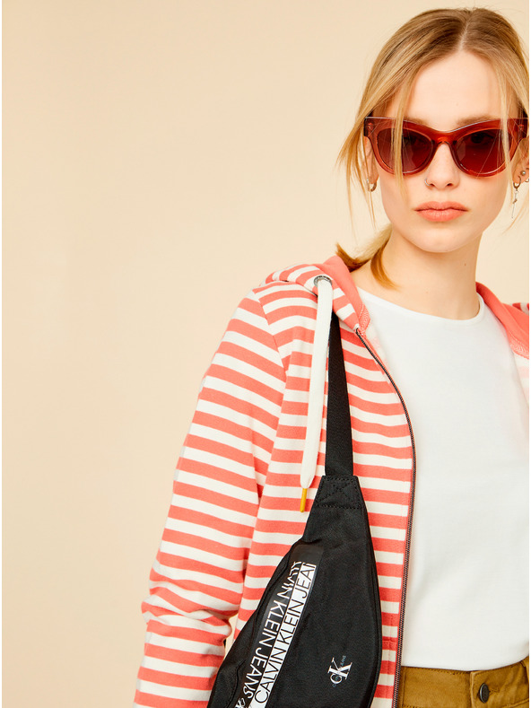 ZOOT.lab Bielo-červené dámske pruhované tielko ZOOT.lab Marilyn