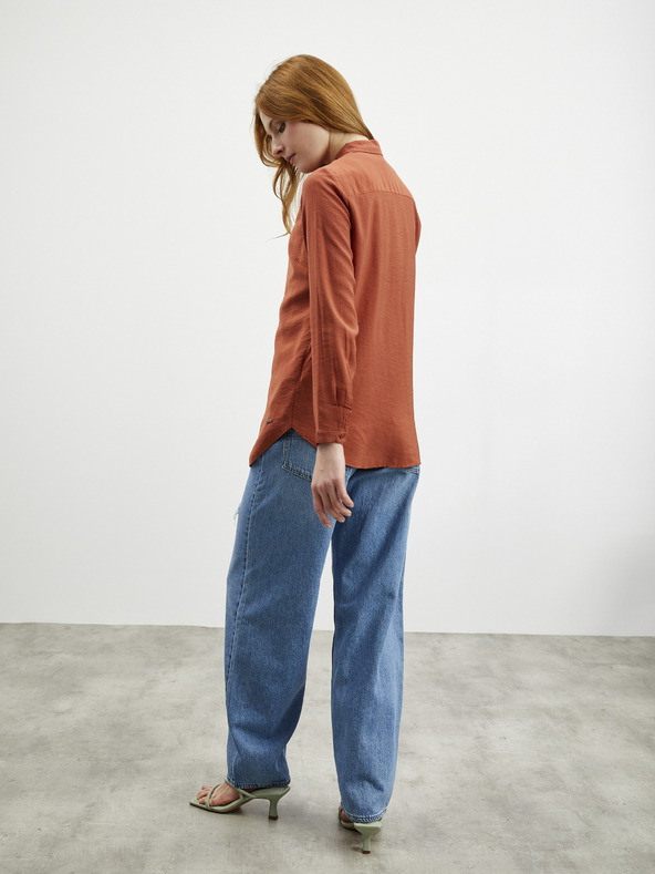 ZOOT.lab Tehlová dámska košeľa ZOOT.lab Selene