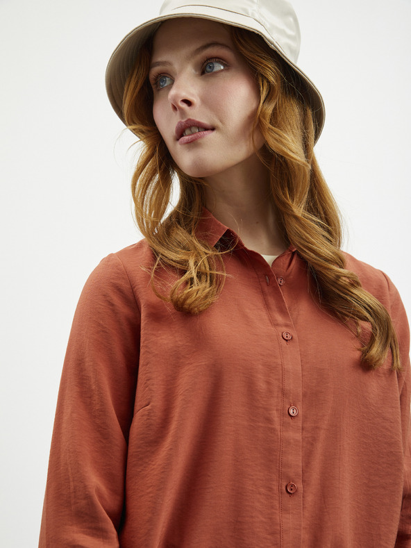 ZOOT.lab Tehlová dámska košeľa ZOOT.lab Selene