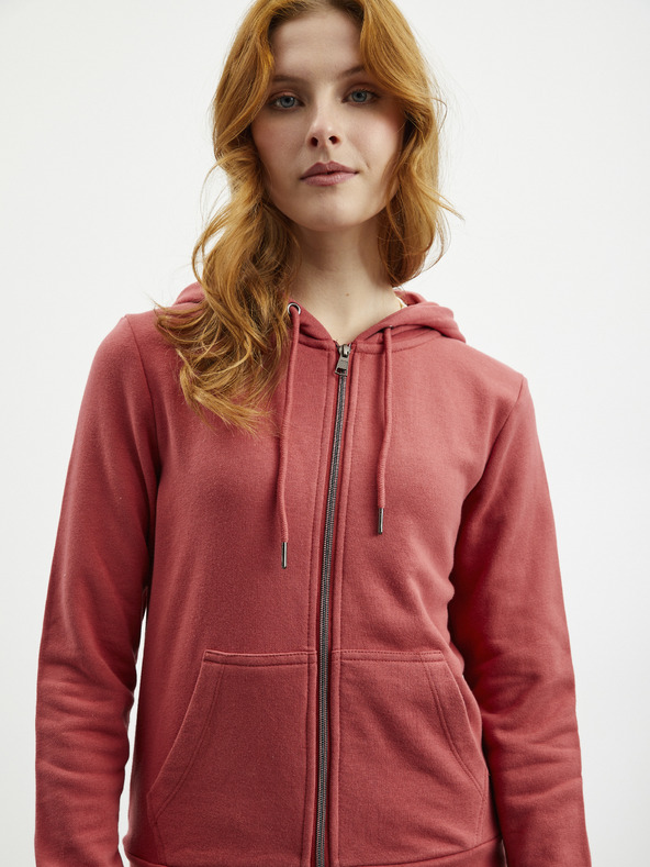 ZOOT.lab Koralová dámska mikina so zipsom ZOOT.lab Laura