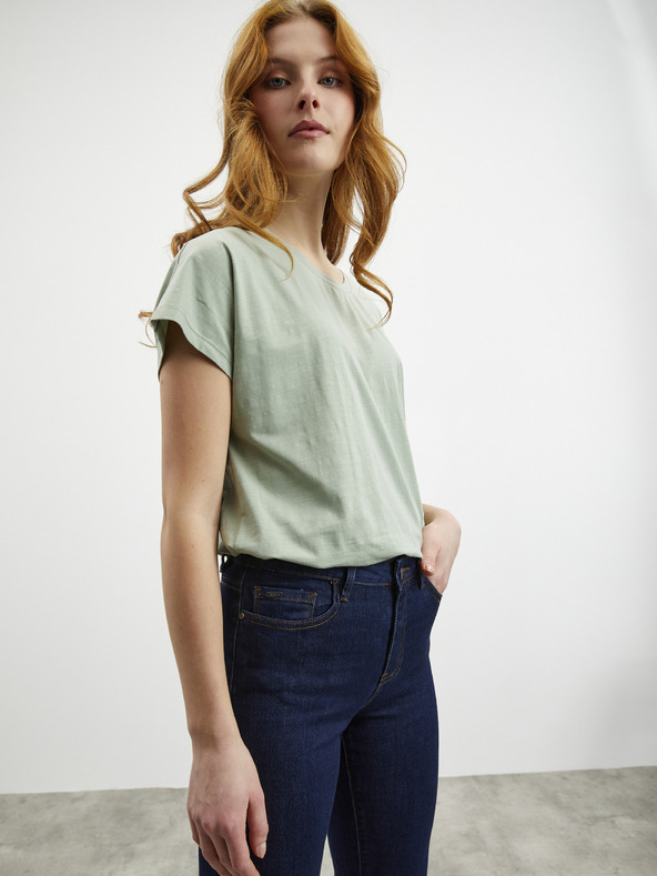 ZOOT.lab Tmavomodré dámske džínsy rovného strihu ZOOT.lab Pola