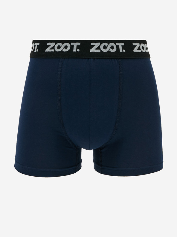 ZOOT.lab Súprava troch pánskych boxeriek v modrej, sivej a čiernej farbe ZOOT.lab