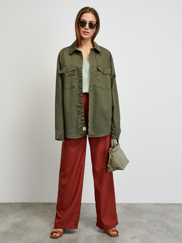 ZOOT.lab Svetlozelená blúzka ZOOT.lab Barbi