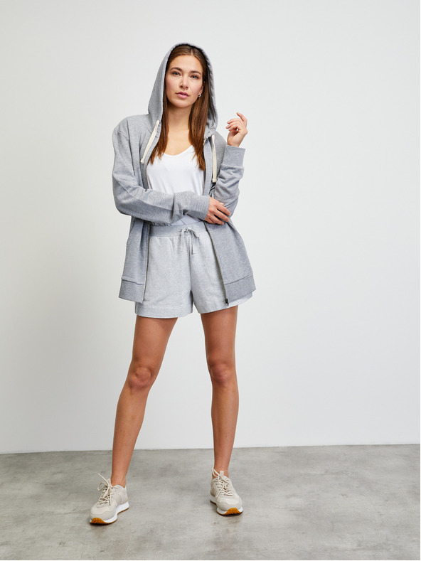 ZOOT.lab Svetlošedé dámske pruhované tepláky METROOPOLIS by ZOOT.lab Gusta