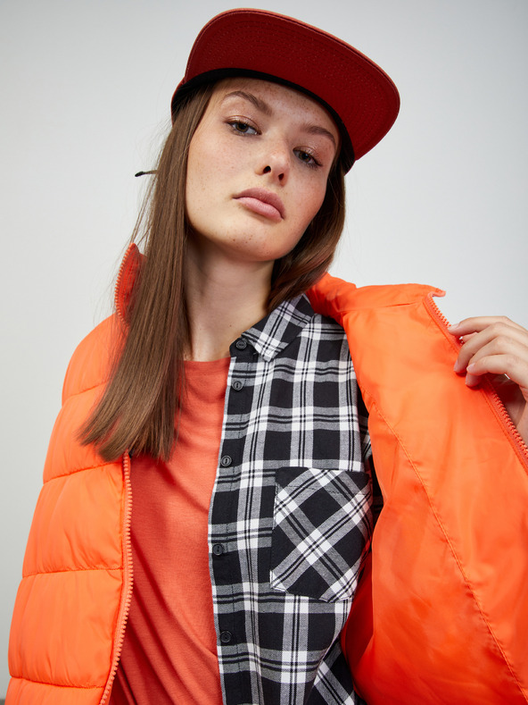 ZOOT.lab Bielo-čierna dámska kockovaná košeľa ZOOT.lab Doris