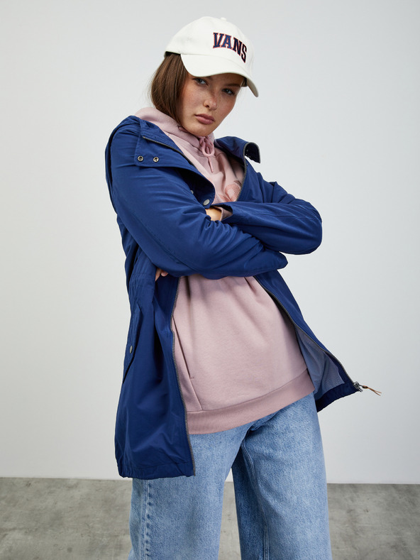 ZOOT.lab Tmavomodrá dámska parka s kapucňou ZOOT.lab Daria