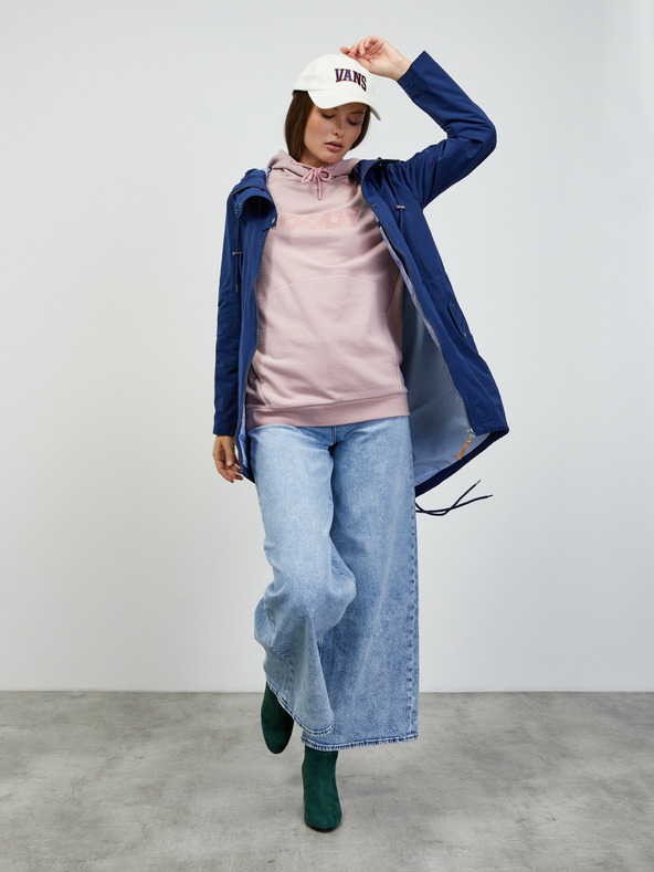 ZOOT.lab Tmavomodrá dámska parka s kapucňou ZOOT.lab Daria