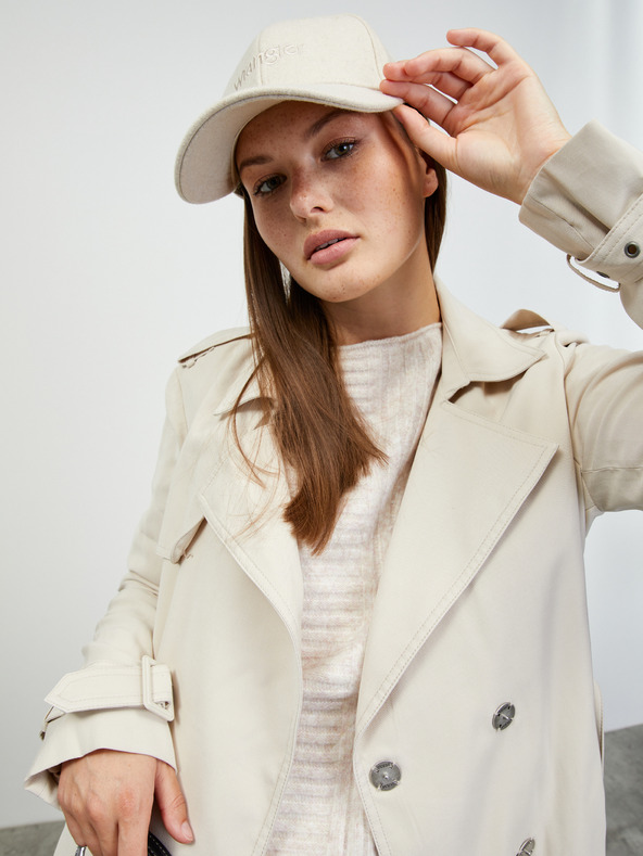 ZOOT.lab Béžový dámsky rebrovaný sveter ZOOT.lab Natacha