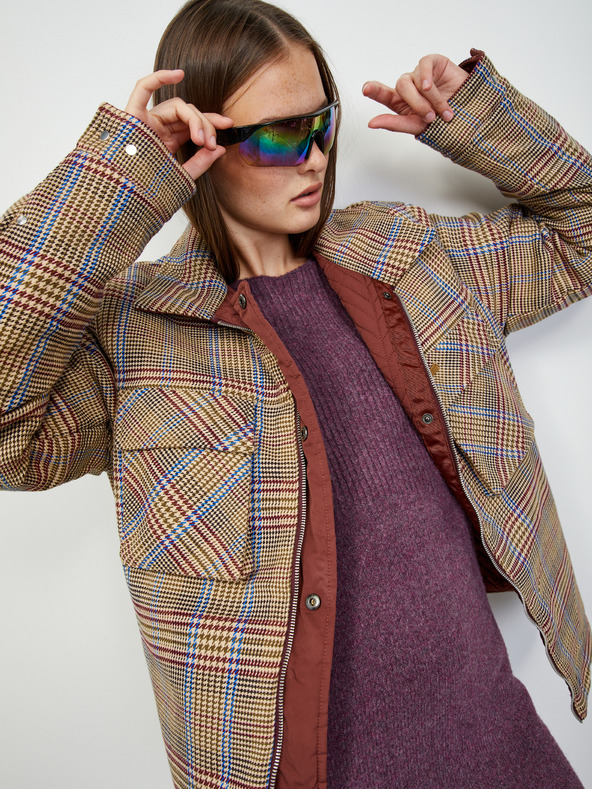 ZOOT.lab Fialové svetrové šaty ZOOT.lab Coryn