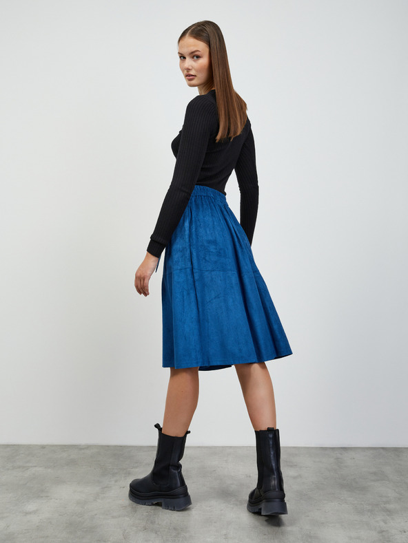 ZOOT.lab Modrá sukňa ZOOT.lab Ursule