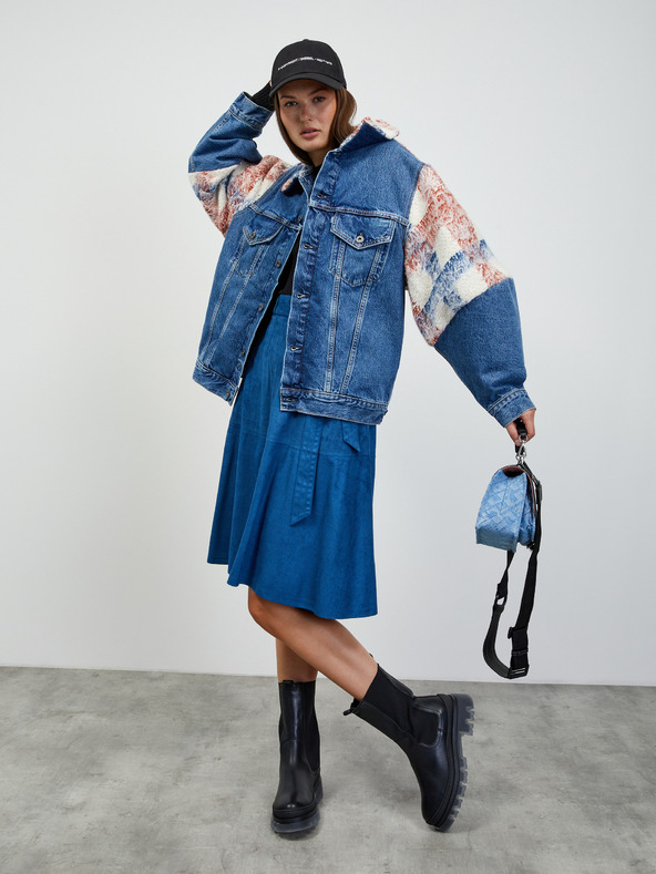 ZOOT.lab Modrá sukňa ZOOT.lab Ursule