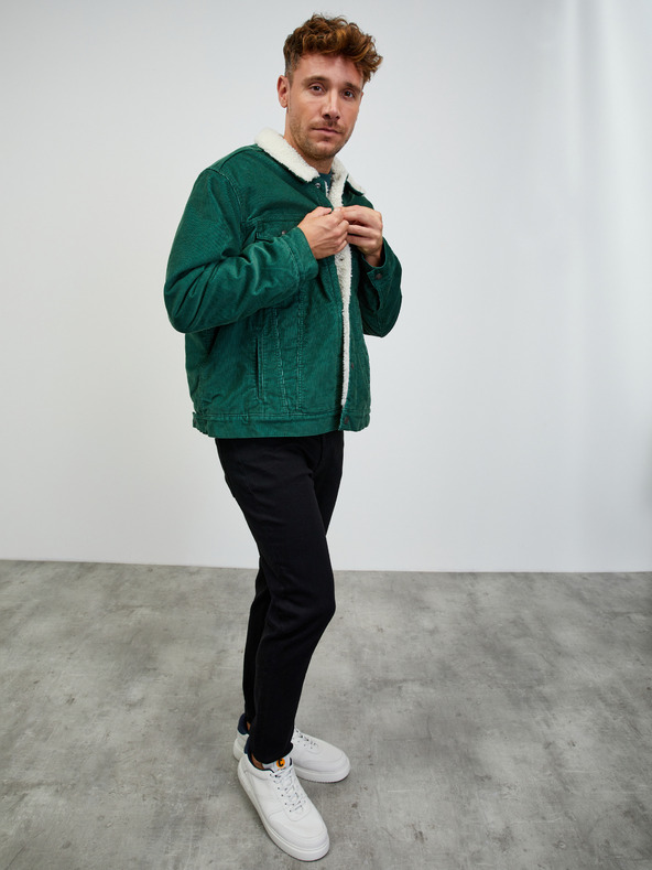 ZOOT.lab Čierne pánske džínsy rovného strihu ZOOT.lab Mario