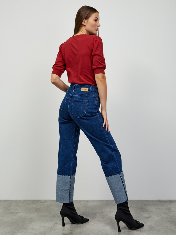 ZOOT.lab Červené dámske základné tričko ZOOT.lab Shia