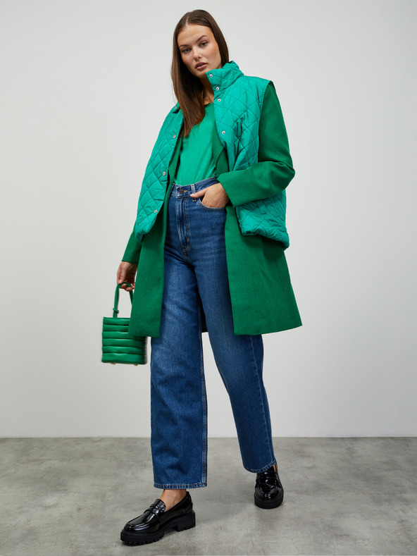 ZOOT.lab Zelené dámske základné tričko s dlhým rukávom ZOOT.lab Molly