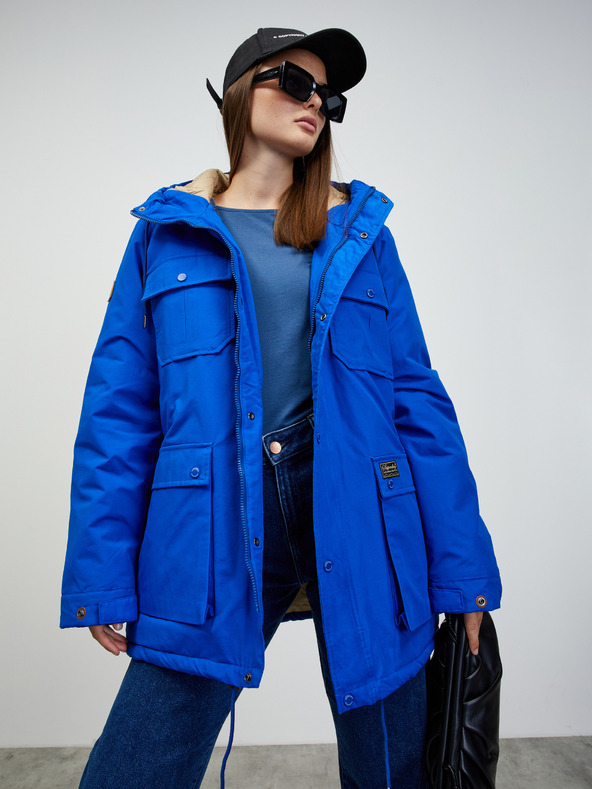 ZOOT.lab Modré dámske základné tričko ZOOT.lab Zion