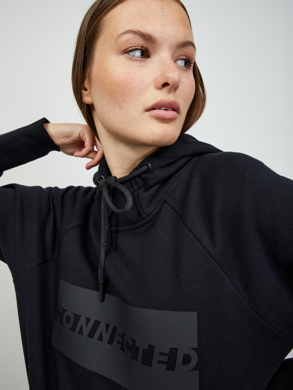ZOOT.lab Čierna dámska mikina s kapucňou ZOOT.lab Peyton