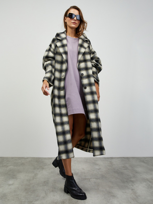 ZOOT.lab Svetlofialová mikina základné šaty ZOOT.lab Sloane