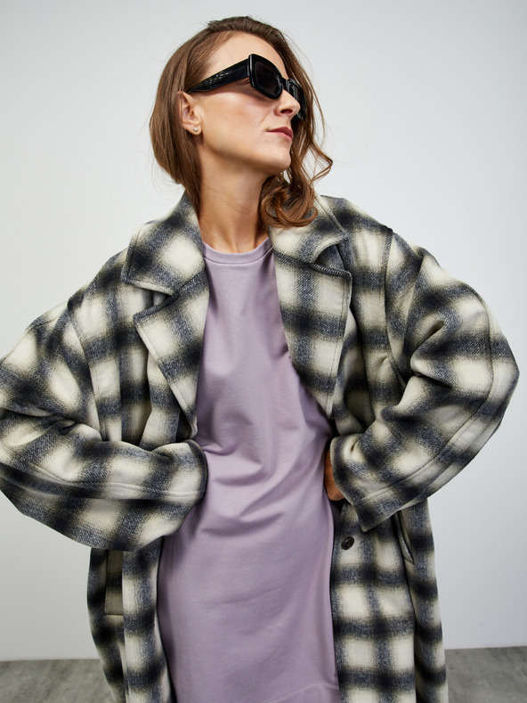 ZOOT.lab Svetlofialová mikina základné šaty ZOOT.lab Sloane