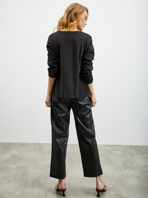 ZOOT.lab Čierna dámska blúzka ZOOT.lab Faye