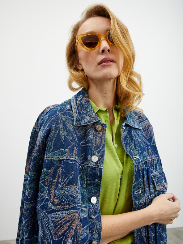 ZOOT.lab Svetlozelená dámska košeľa oversize ZOOT.lab Rhiannon