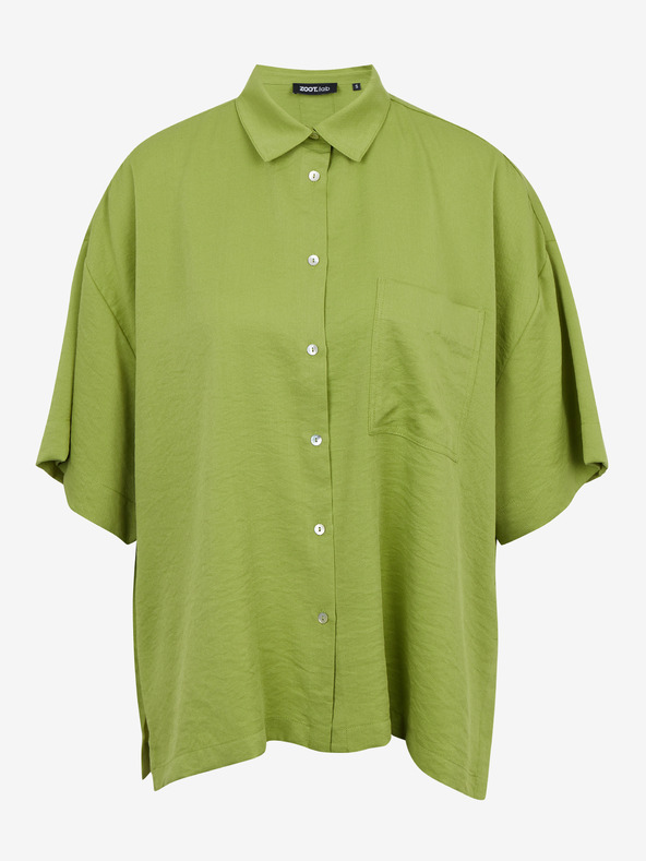 ZOOT.lab Svetlozelená dámska košeľa oversize ZOOT.lab Rhiannon
