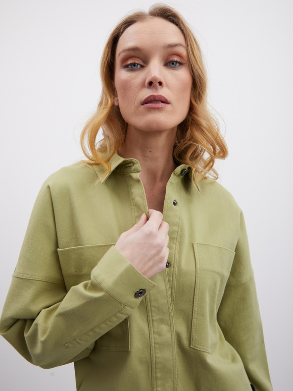 ZOOT.lab Svetlozelené dámske oversize tričko ZOOT.lab Becca