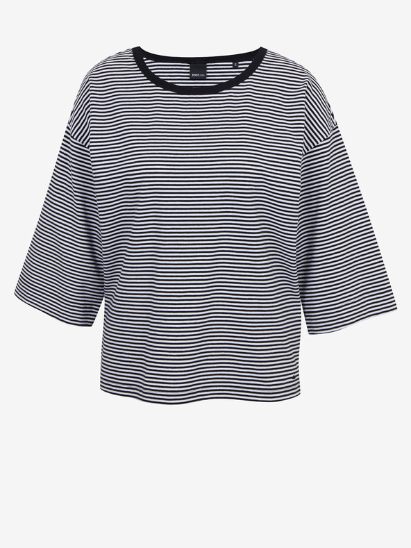 ZOOT.lab Čierne dámske pruhované tričko ZOOT.lab Dolly