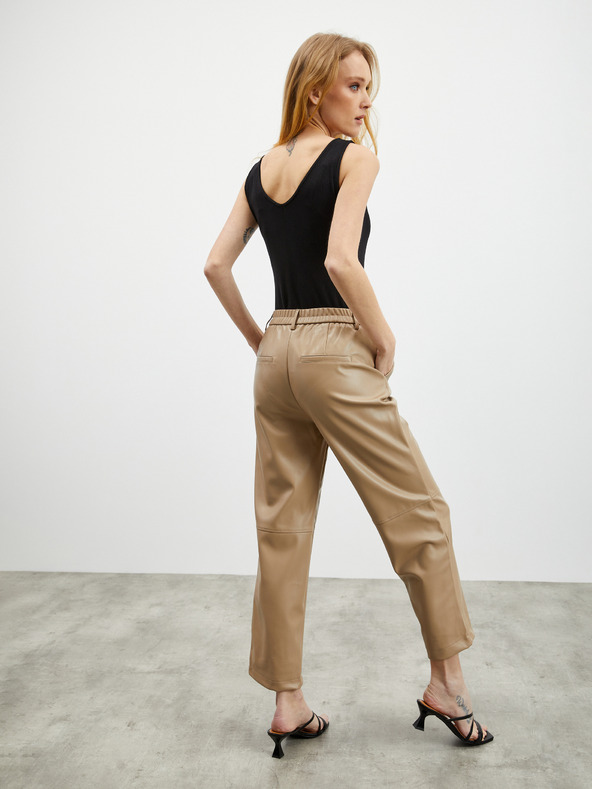 ZOOT.lab Čierne dámske rebrované body ZOOT.lab Olga