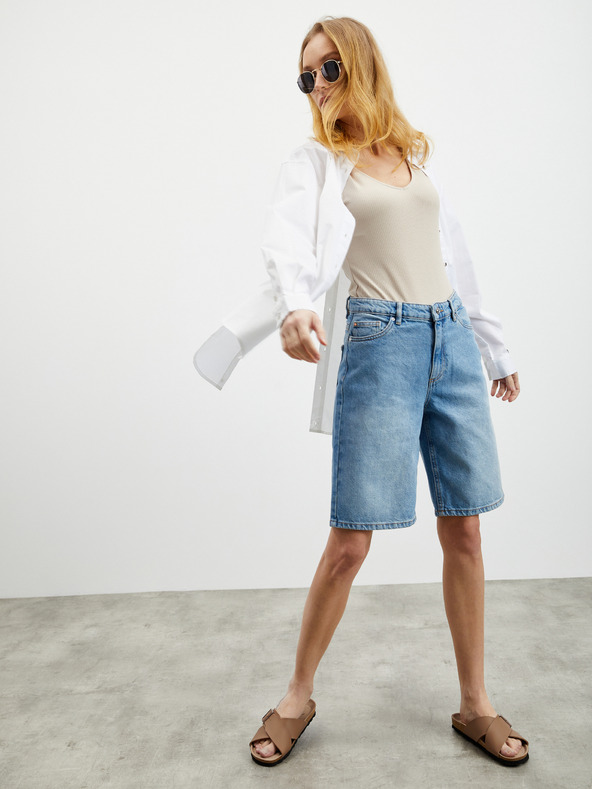 ZOOT.lab Svetlohnedé dámske rebrované body ZOOT.lab Olga