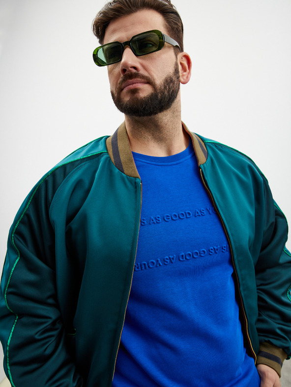 ZOOT.lab Modrá pánska mikina ZOOT.lab Harold