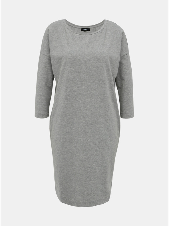 ZOOT.lab ZOOT.lab Serena sivé základné šaty