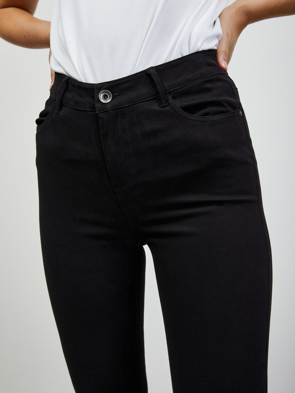 ZOOT.lab Čierne dámske nohavice slim fit ZOOT.lab Anna