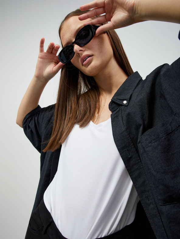 ZOOT.lab Čierne dámske nohavice slim fit ZOOT.lab Anna