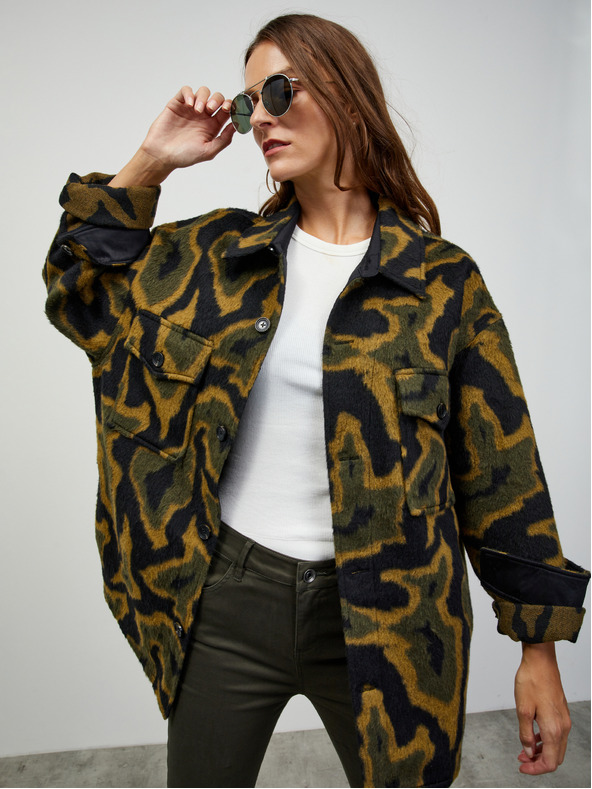 ZOOT.lab Khaki dámske slim fit nohavice ZOOT.lab Anna