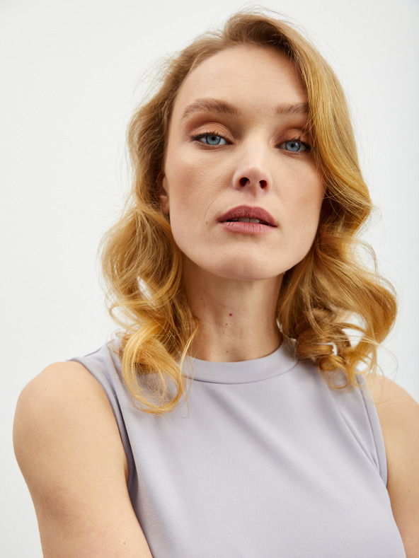 ZOOT.lab Svetlošedé dámske tielko ZOOT.lab Casey