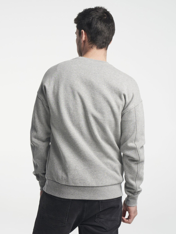 Tenson Pánska mikina TENSON Himalaya Crew M sivá