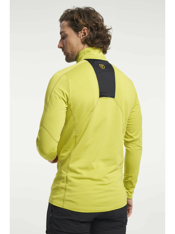 Tenson Pánska funkčná mikina Tenson Txlite Halfzip M žltá