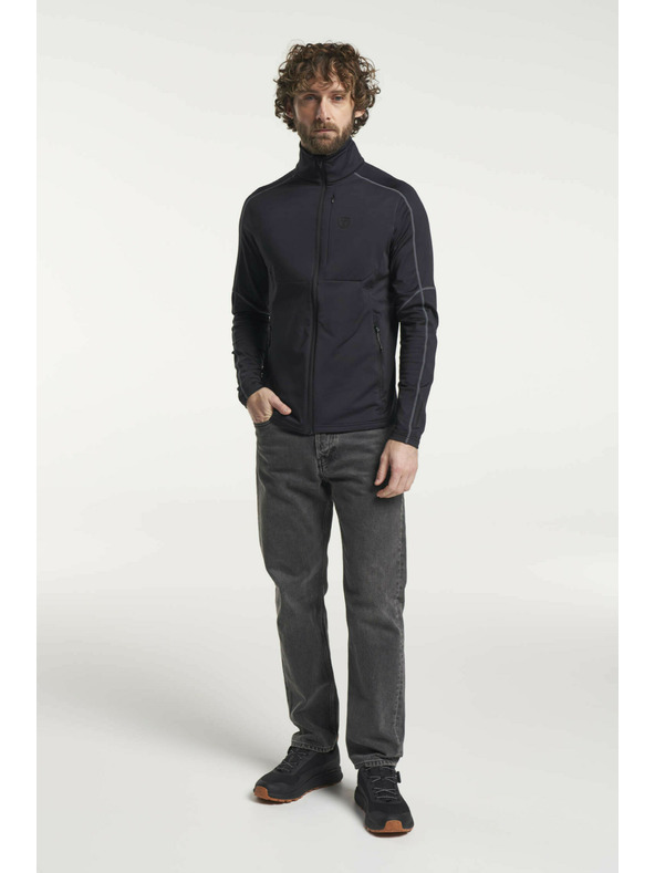 Tenson Pánska funkčná mikina Tenson Txlite Full Zip M čierna